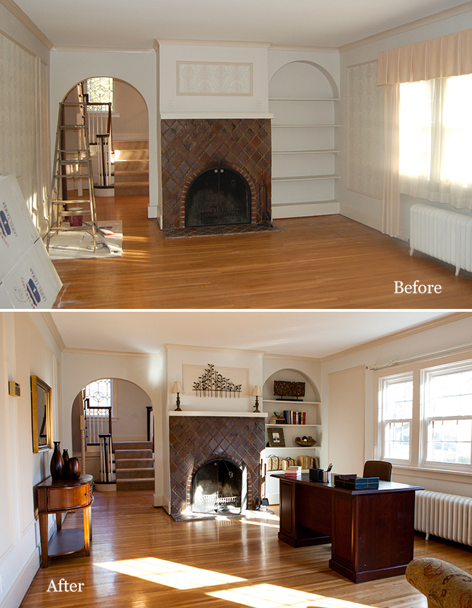 Before and After Home Staging Project Act Two Home Staging