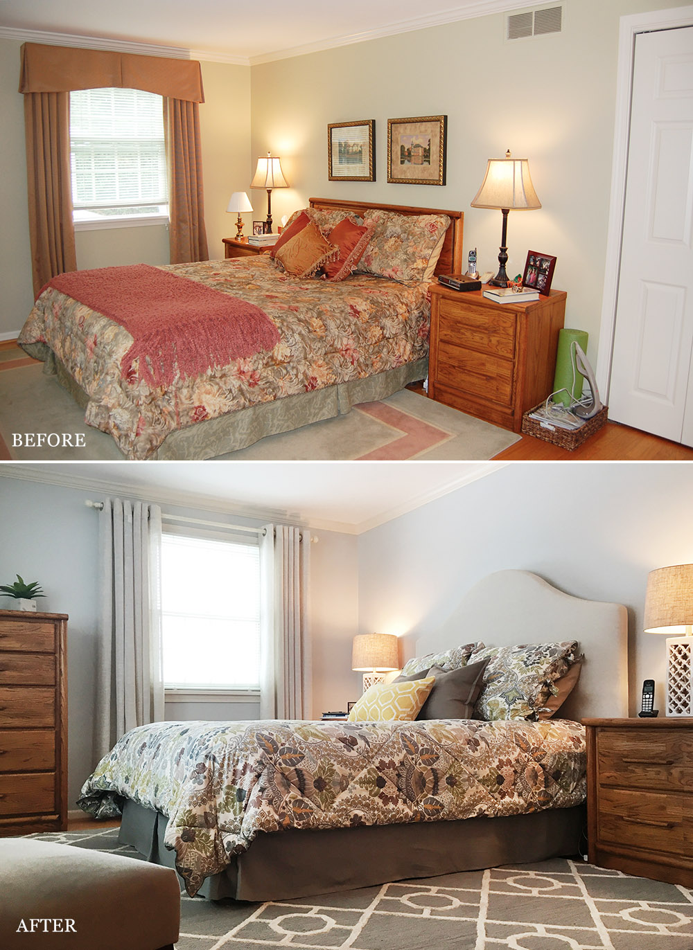DIY Master Bedroom Make Over Act Two Home Staging