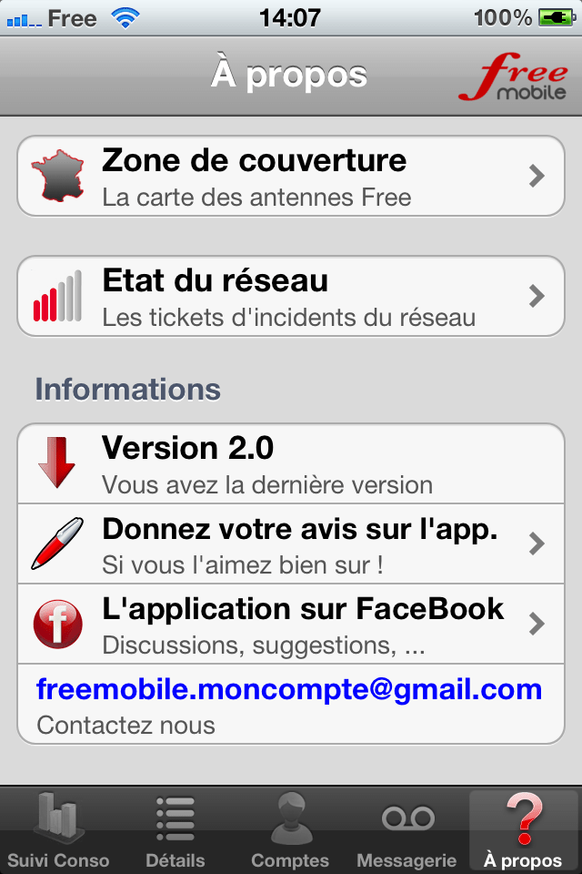 Free Mobile Mon compte