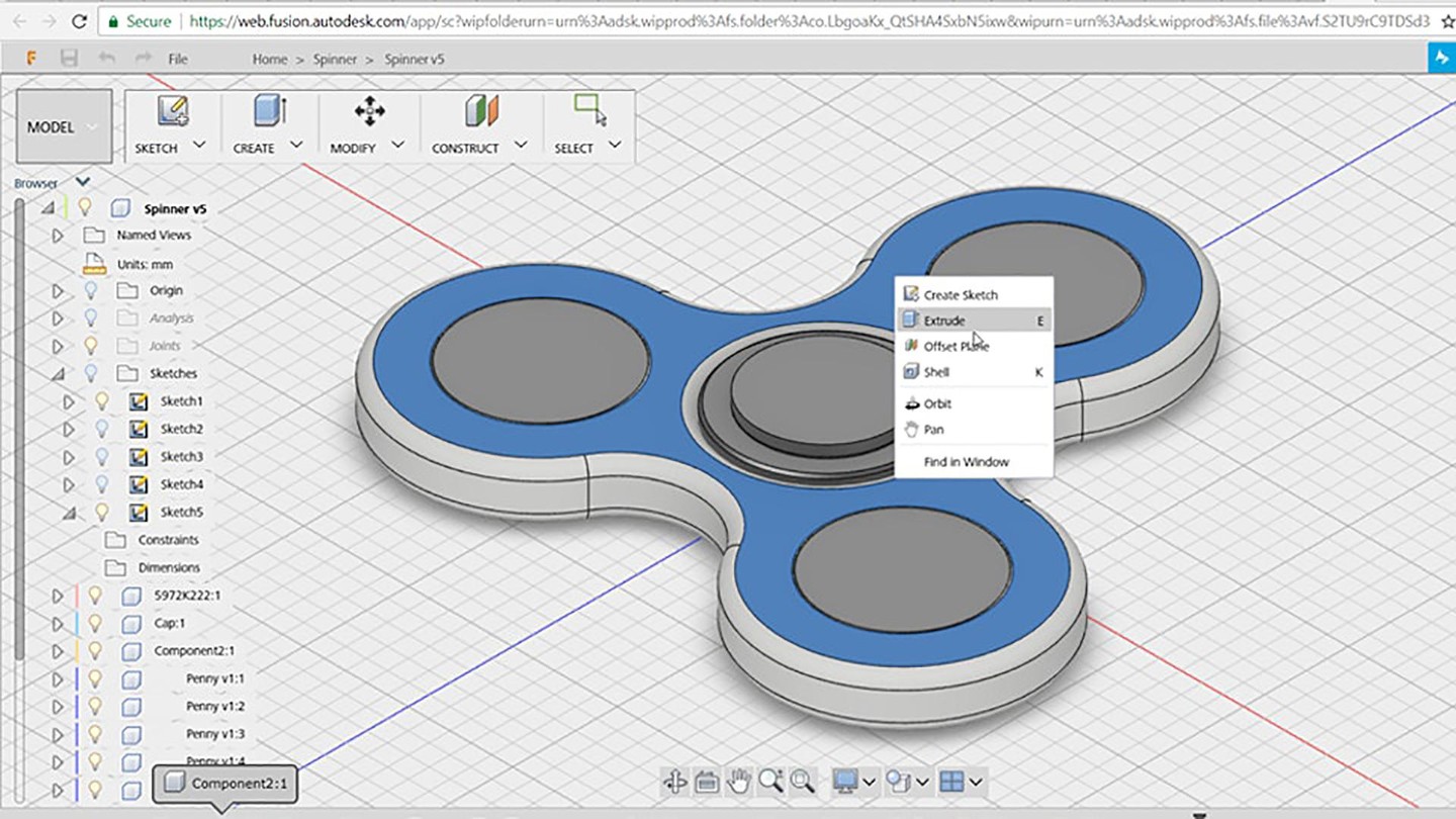 Yfablab, Fusion 360 CAO niveau 1 EPFL
