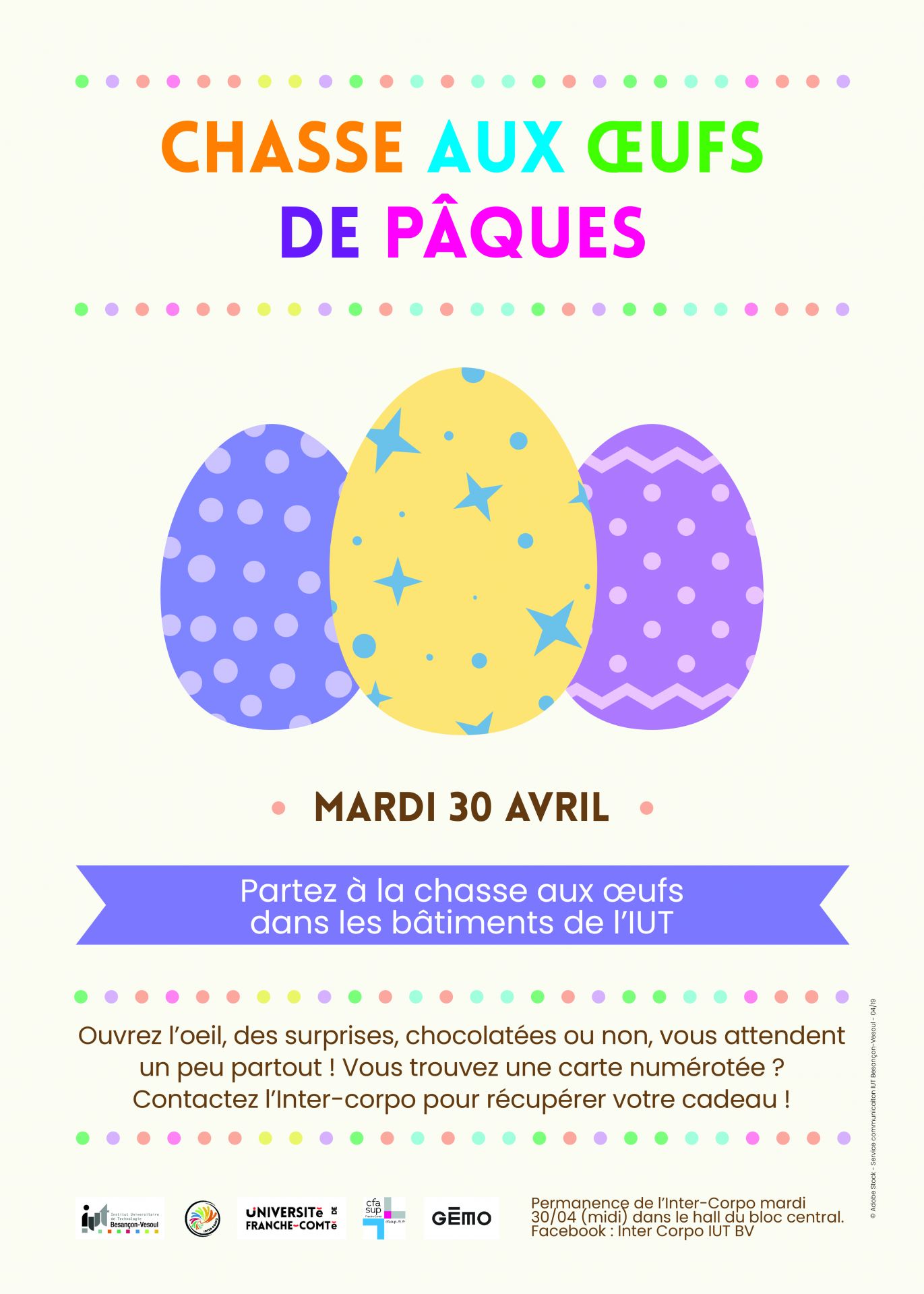 Chasse aux oeufs L'ACTU de l'Université de