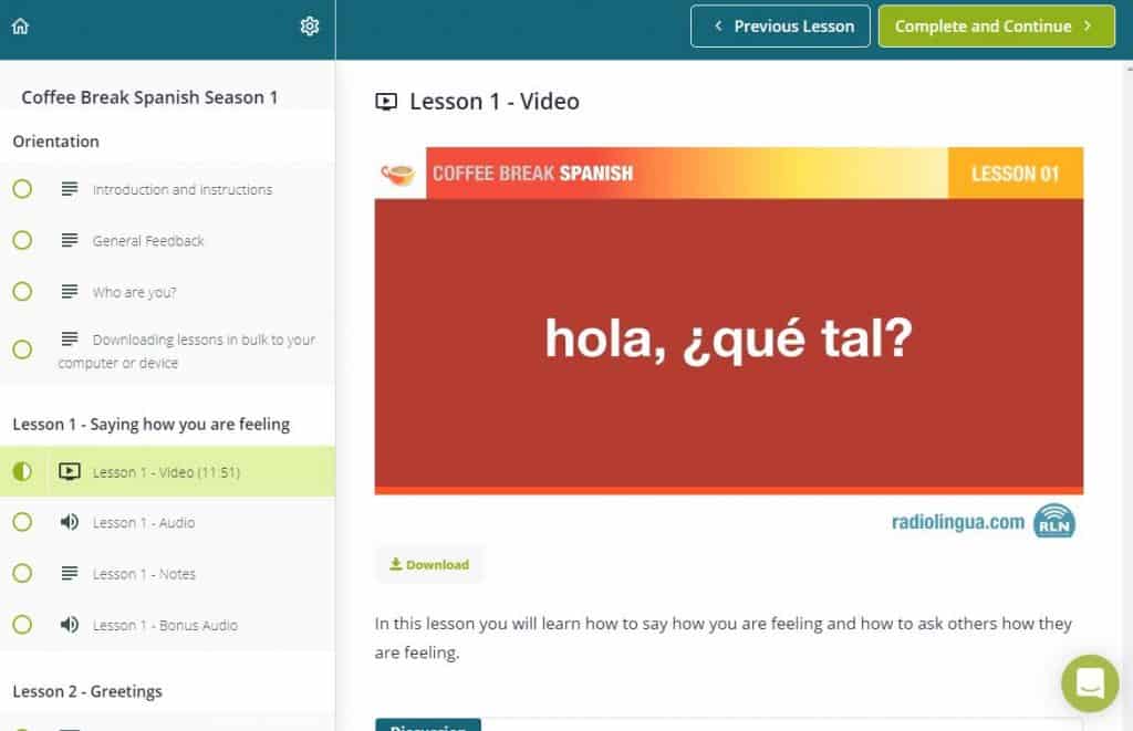 Coffee Break Spanish Review Excellent Freemium Podcast