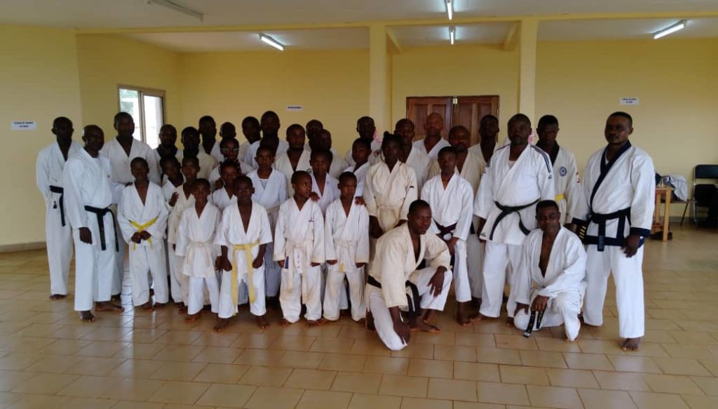 Cameroun les karatékas de la région de l’ouest ont eu leur stage technique