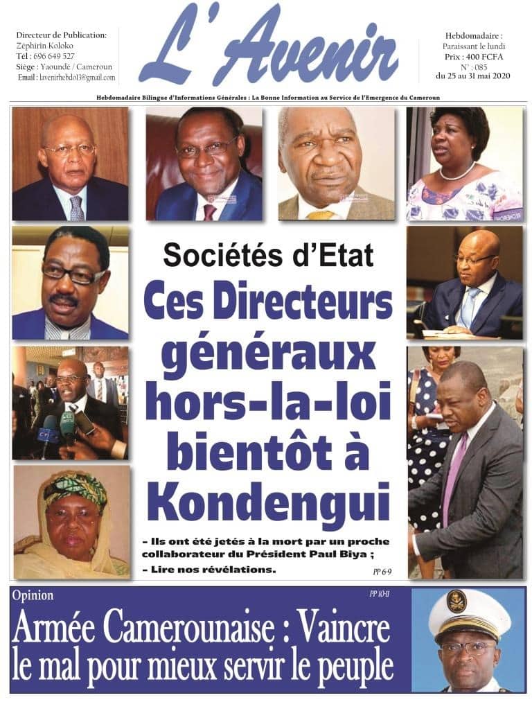 Kiosque quelques titres de ce lundi 26 mai 2020