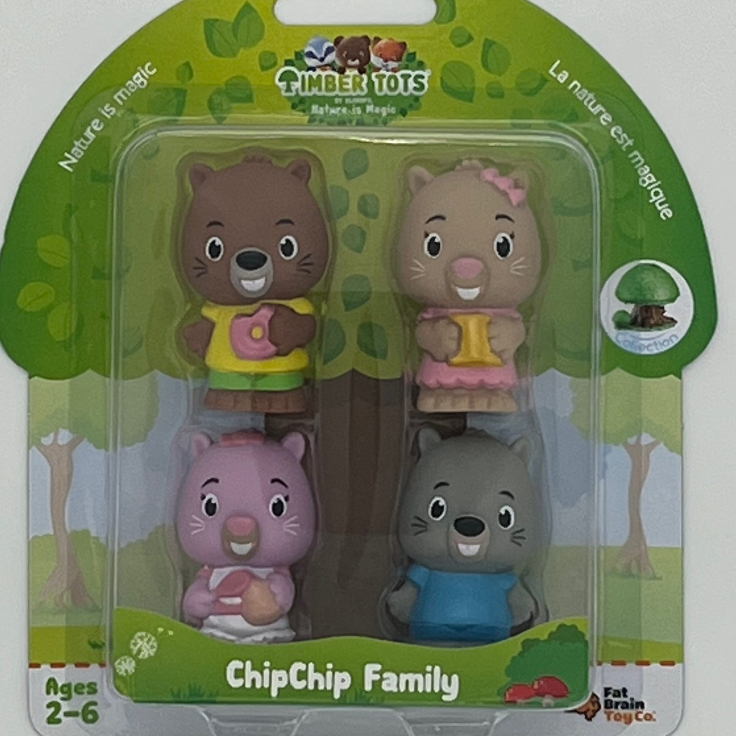 Timber Tots Chipchip family Act Your Age (or don't)