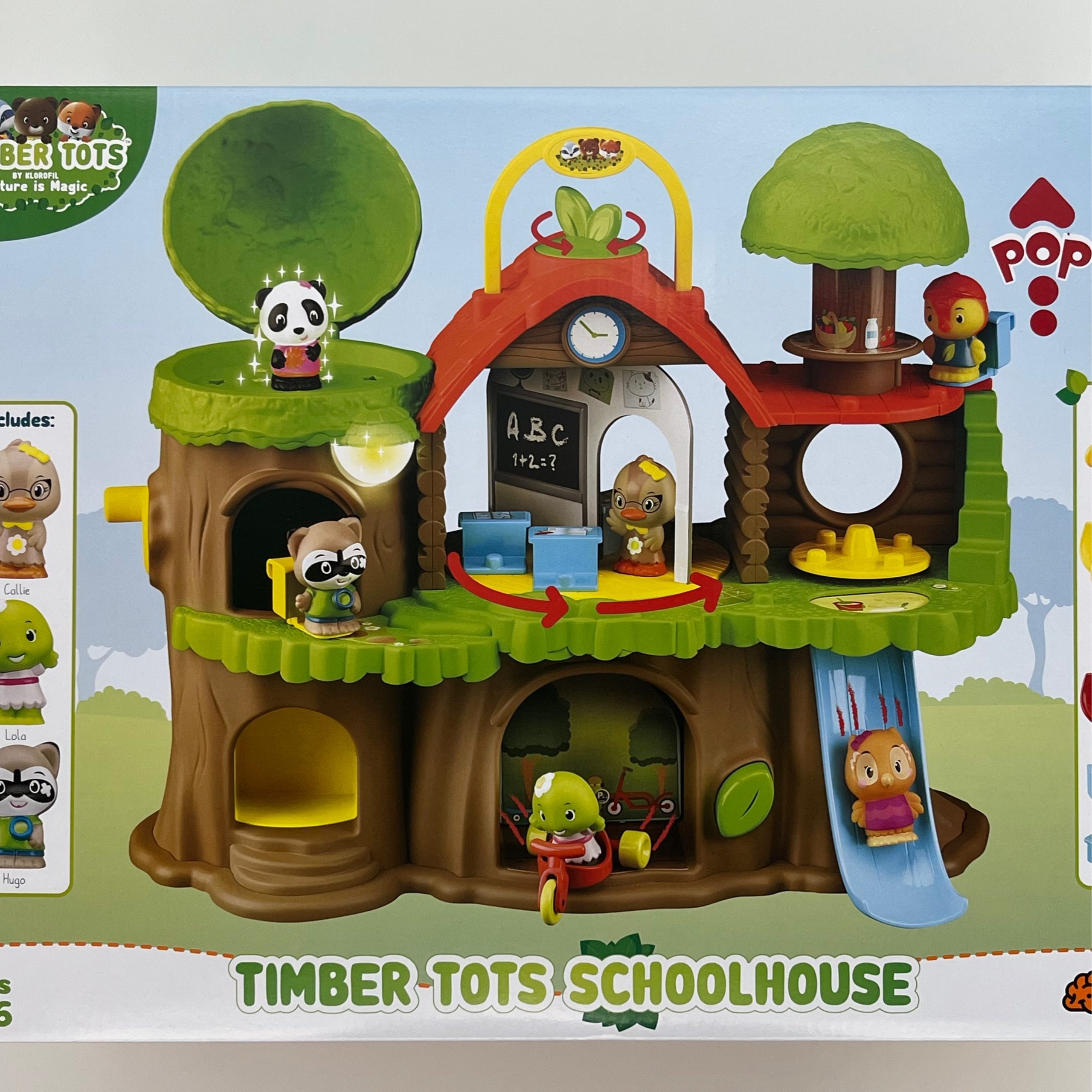 Timber Tots Schoolhouse Act Your Age (or don't)