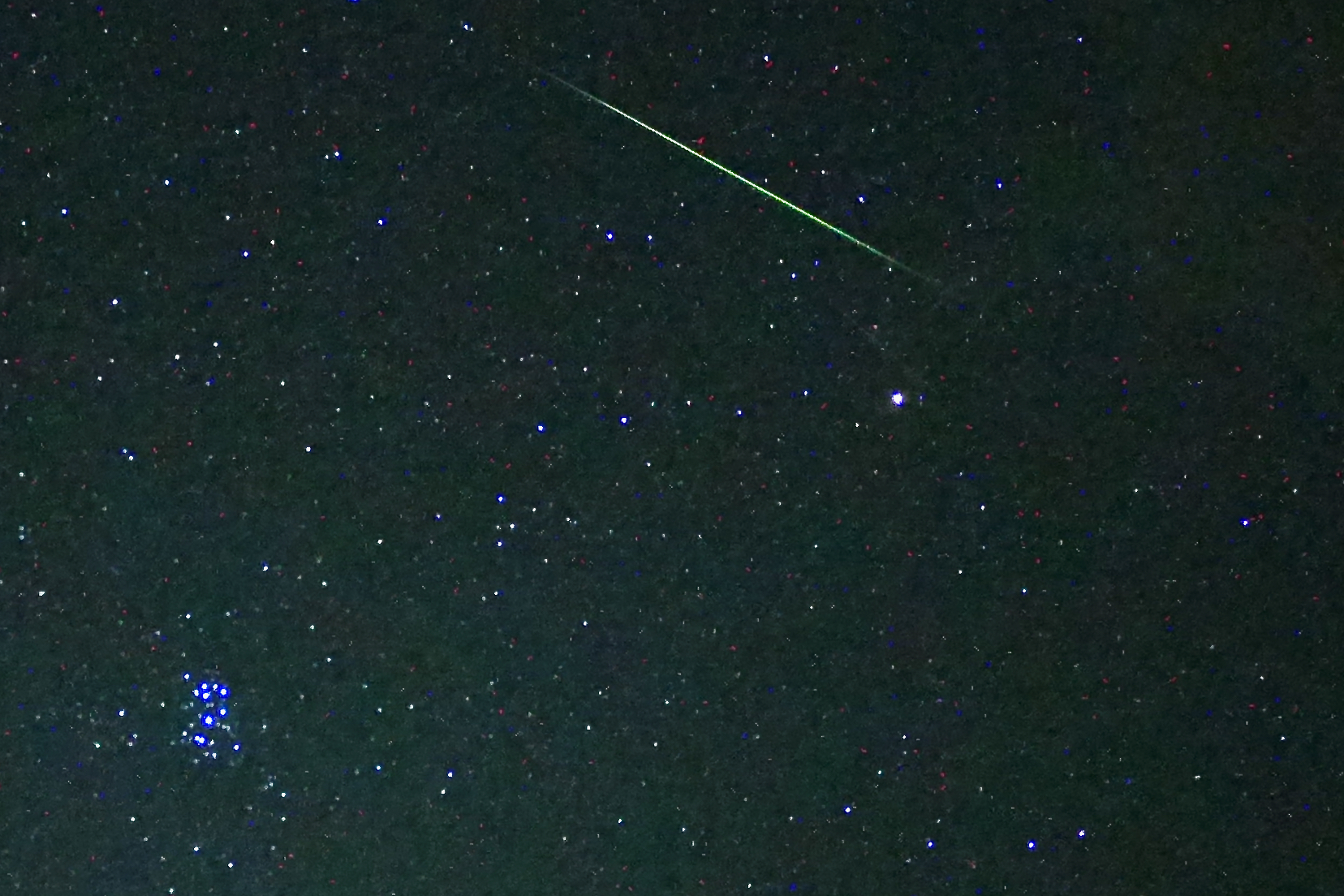 Three Meteor Showers July 31, 2022 Antha 14, Camera 4 Space&Aliens