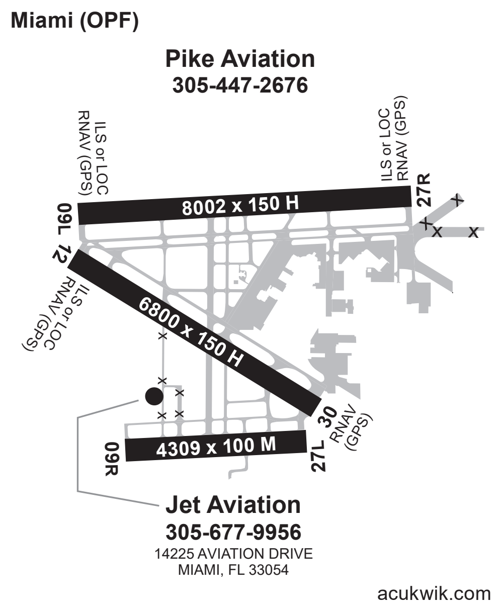 KOPF/MiamiOpa Locka Executive General Airport Information