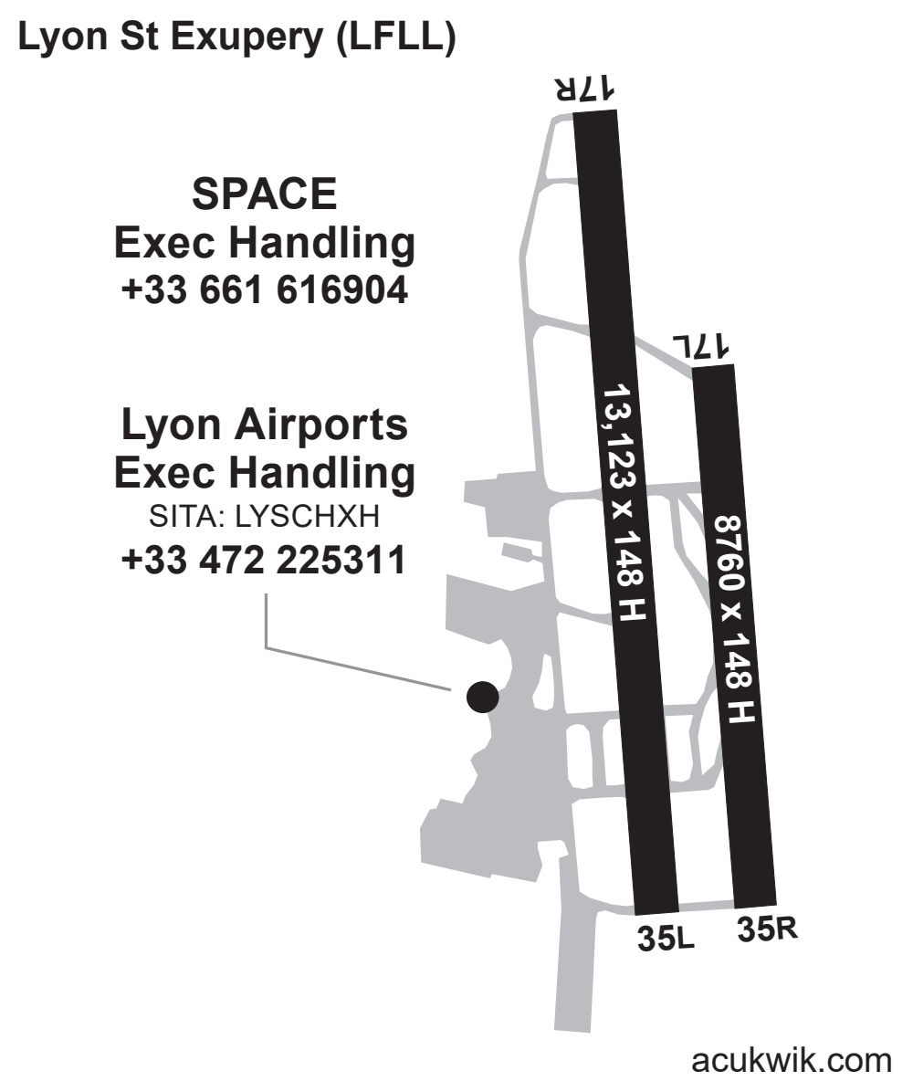 LFLL/Lyon Saint Exupery General Airport Information