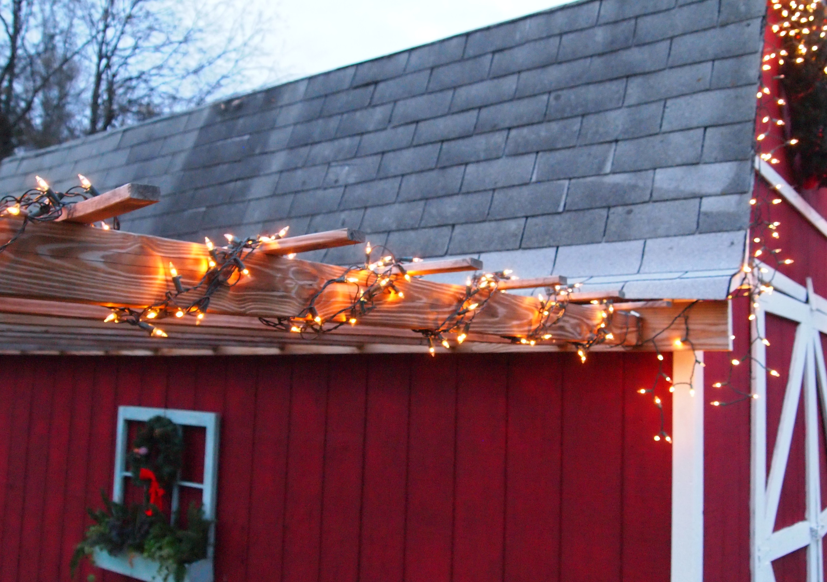 My Barn At Christmas A Cultivated Nest