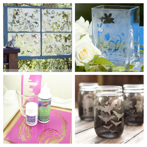 16 Fun Etched Glass Crafts A Cultivated Nest