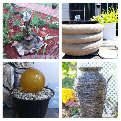 20 Beautiful DIY Fountain Ideas- A Cultivated Nest