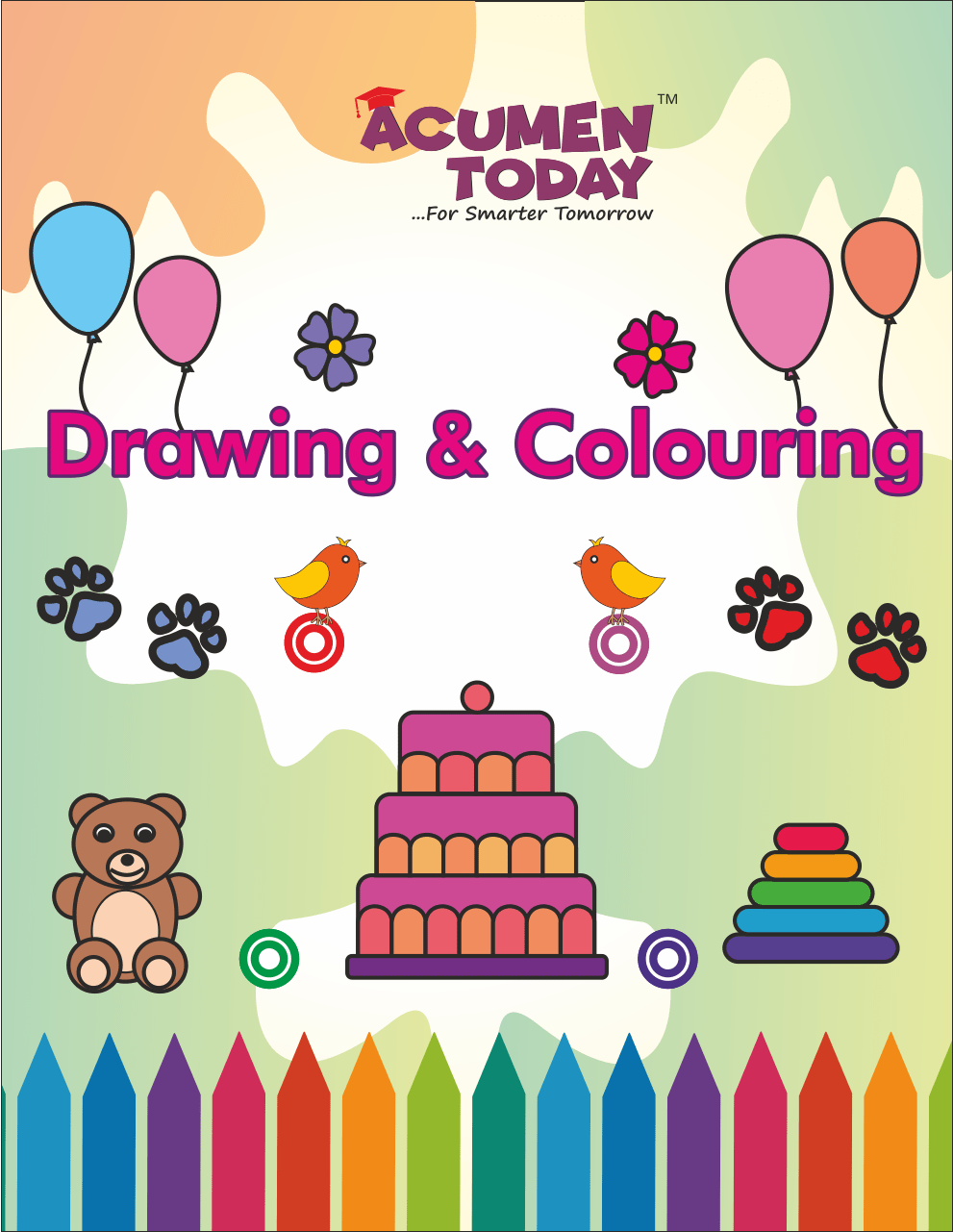 Drawing & Colouring Book for Nursery AcumenToday