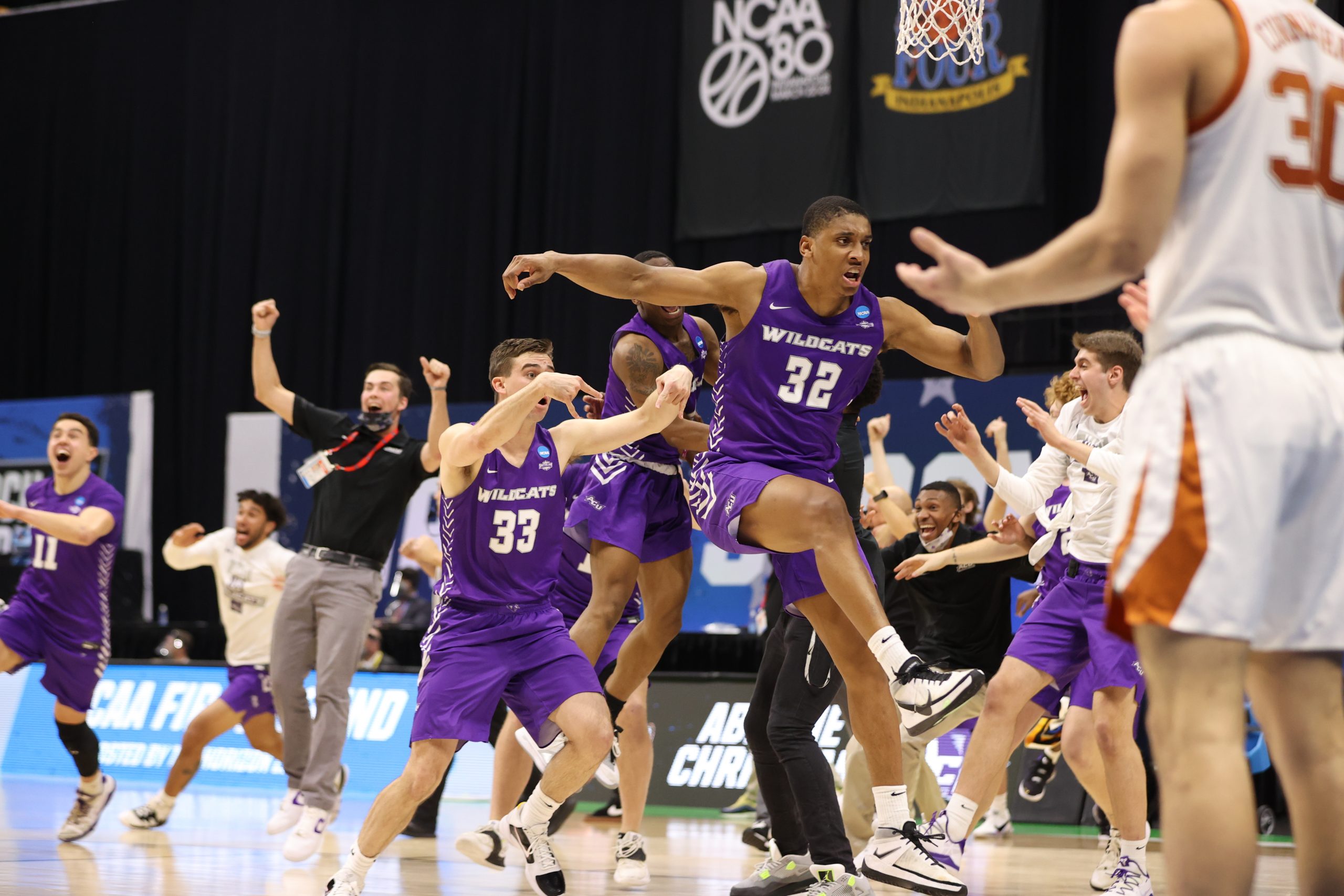 ACU stuns Texas, claims first NCAA Tournament win in school history