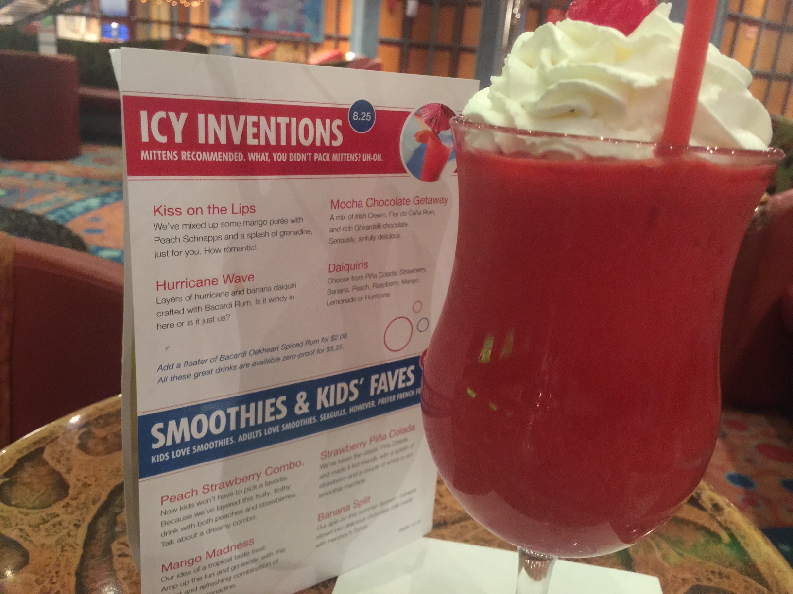 Carnival Cruise Cheers drink package A Cupful of Life