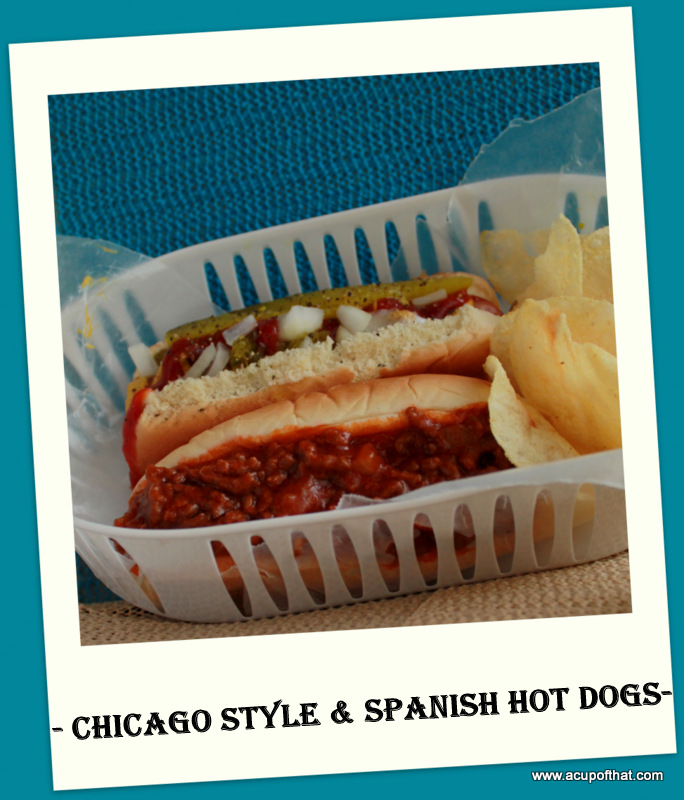 Chicago Style & Spanish Hot Dogs a cup of that