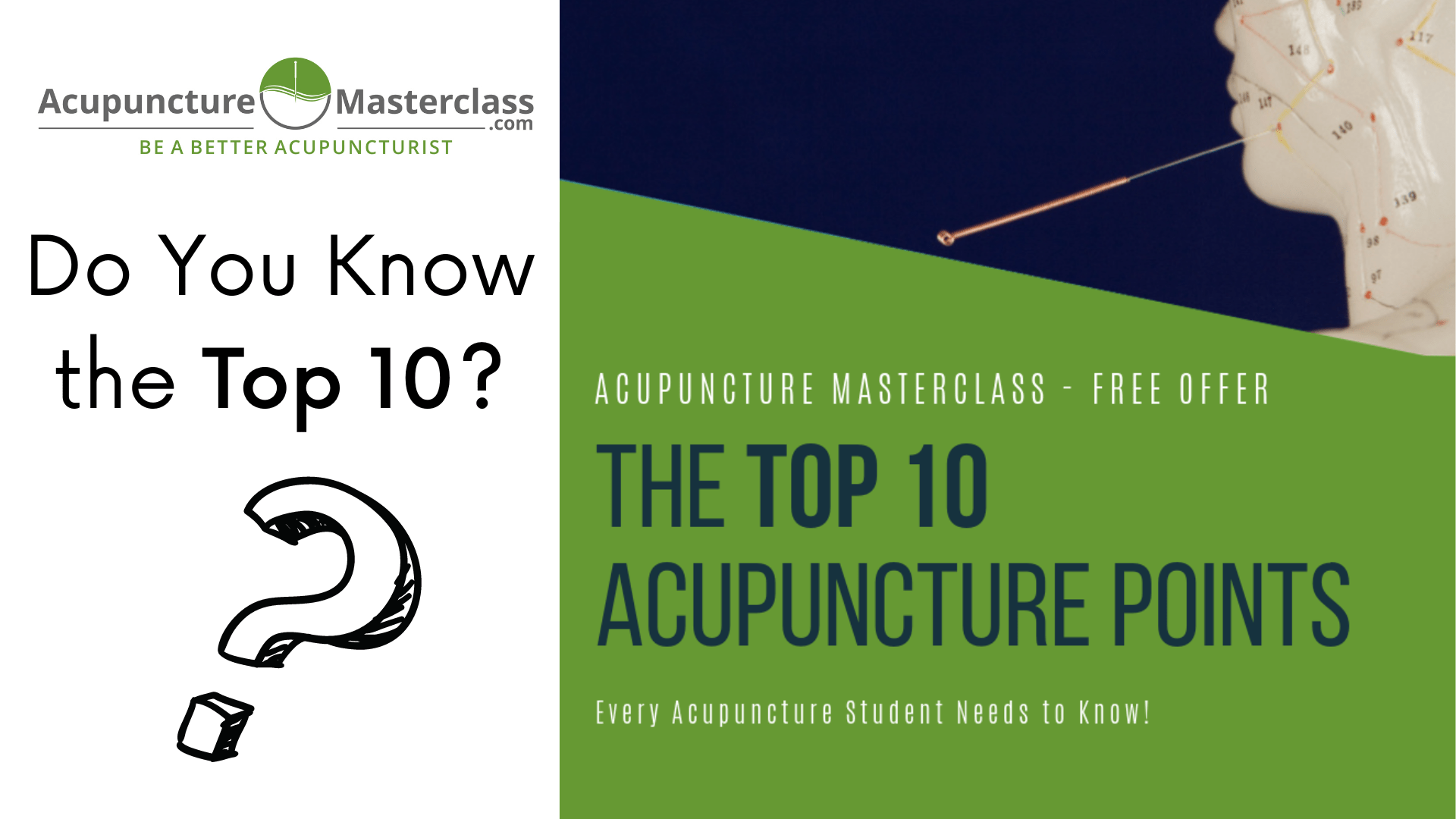 FREE Resources Acupuncture Masterclass