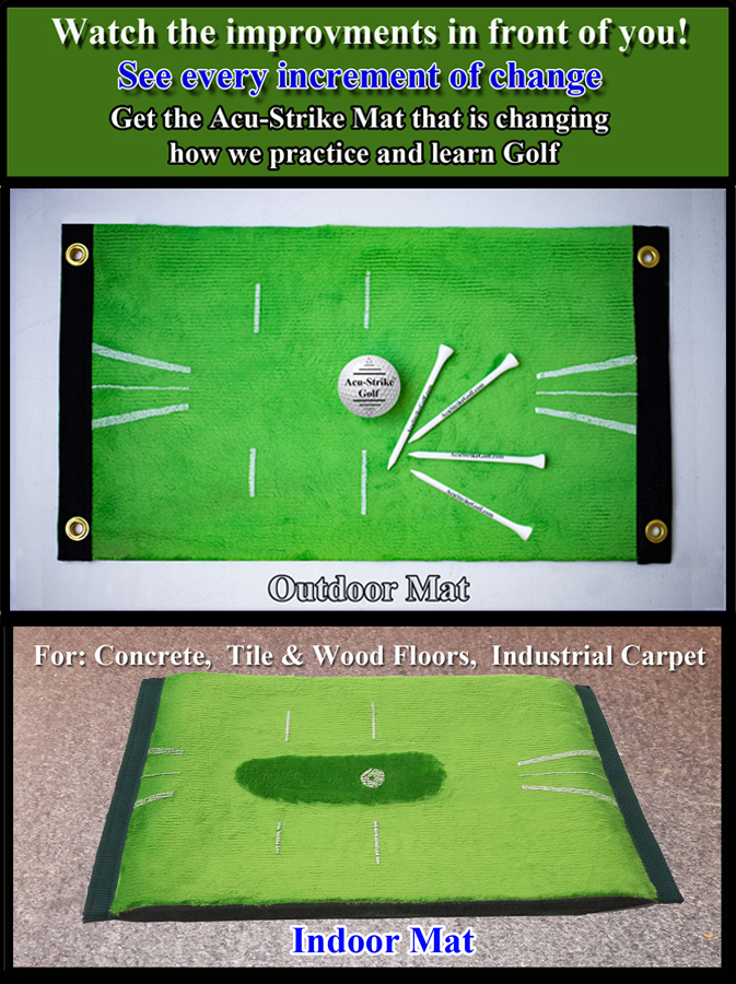 AcuStrike Golf Impact Training Mat