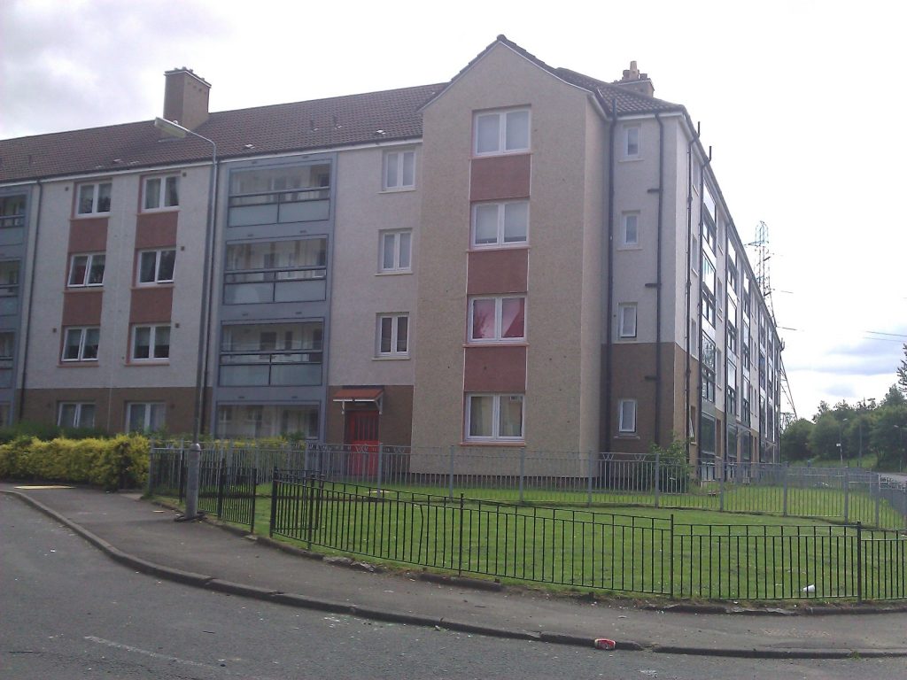 External Upgrade to Tenemental Blocks, Lambhill, Glasgow AC Whyte