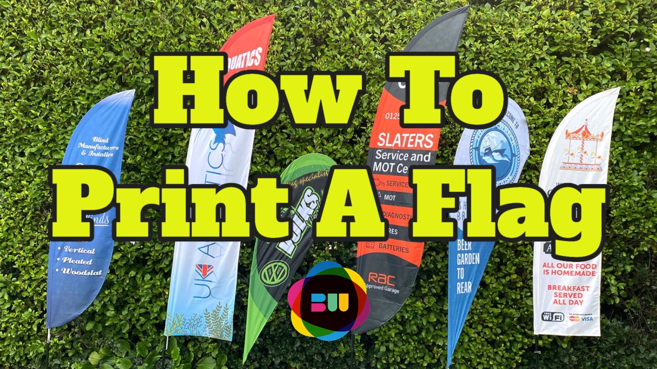 How To Print A Flag To Any Design Or Size! AD4SC