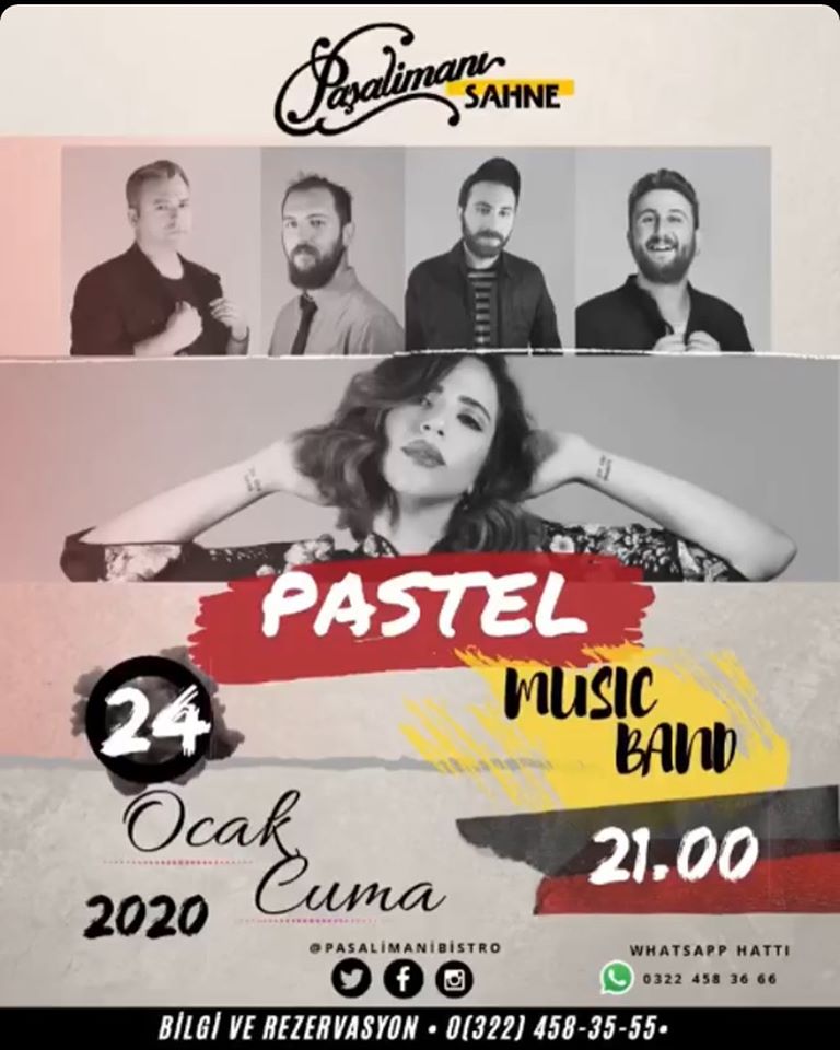 Pastel Music Band, Paşa Limani Bistro sahnesine konuk olacak! adabul