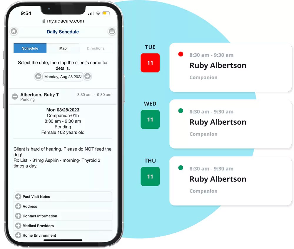 Automate Your Scheduling in Just a Few Clicks Adacare