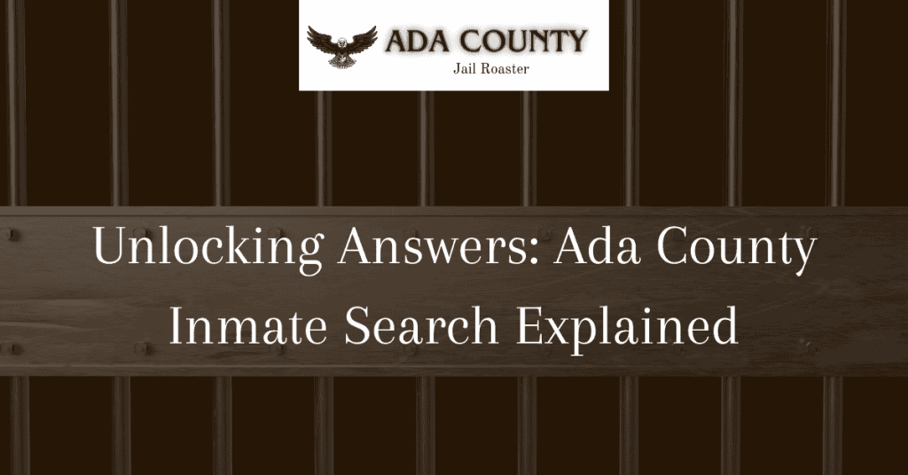 The Ada County Sheriff's Office Keeping the Community Safe