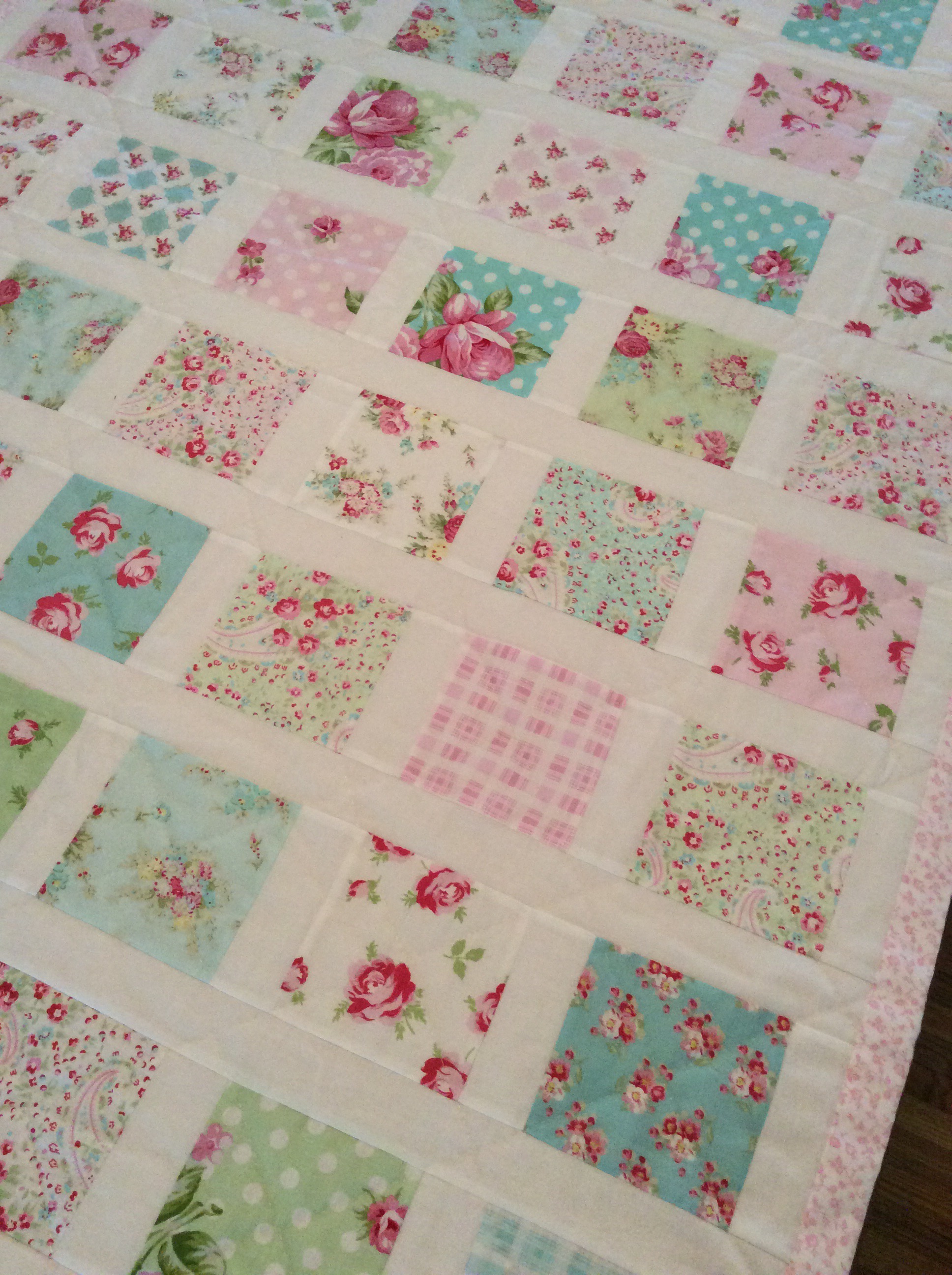 Baby Quilt Part 2 A Daisy Garden