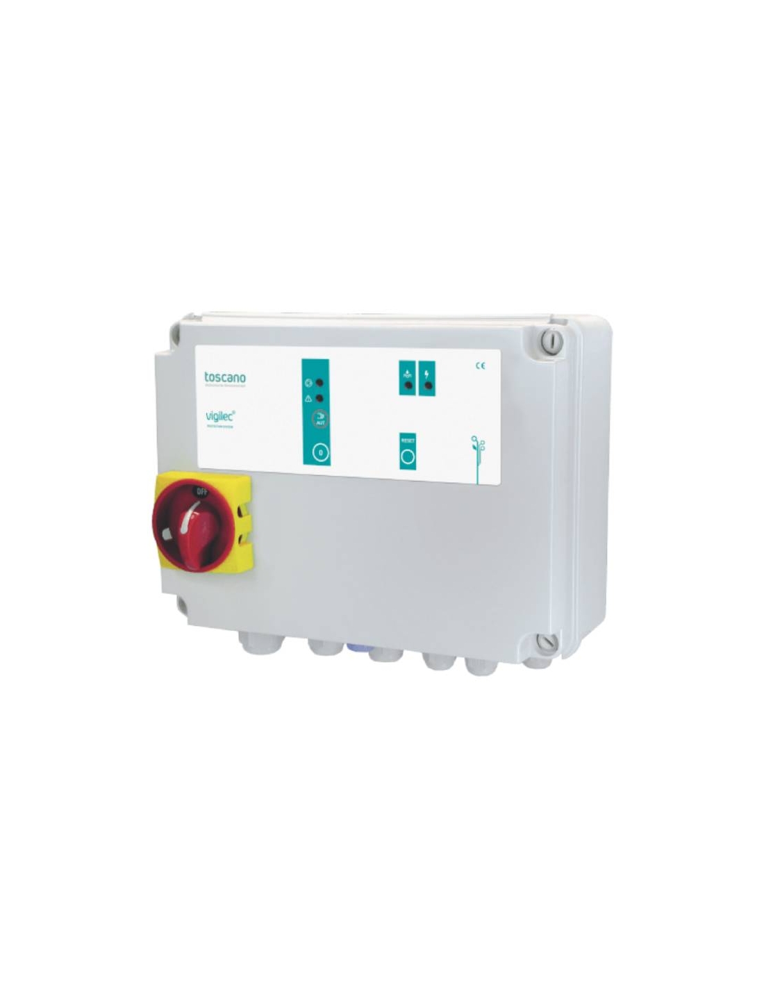 Control and protection panel 1 singlephase/threephase pumps V1B