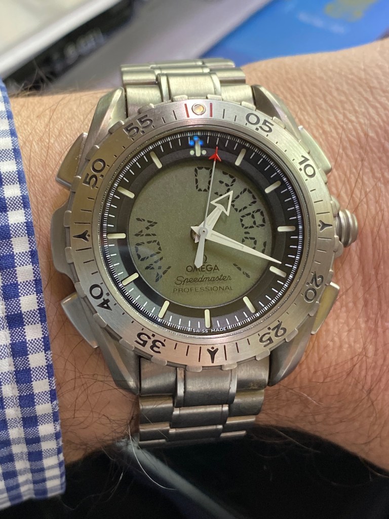 Today’s Watch Pic Omega Speedmaster X33 Gen 2 wrist.blog