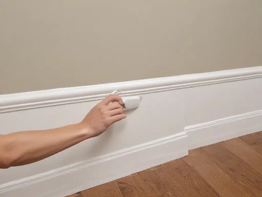 How to Touch Up Walls and Baseboards Adam Cleaning