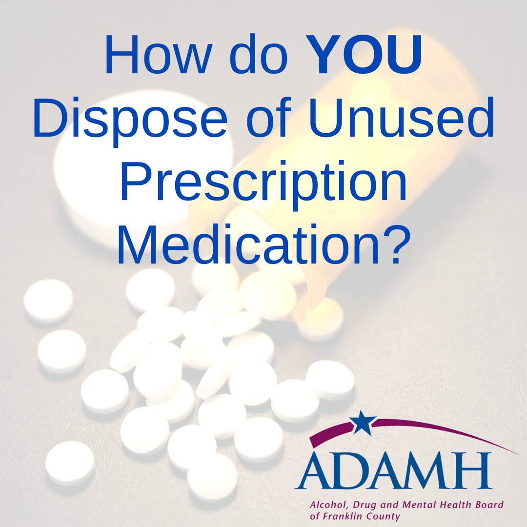 How do You Dispose of Unused Prescription Medication? ADAMH