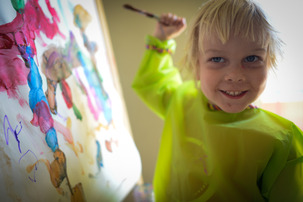 Photo Essay of Jackson Painting Adam McLane