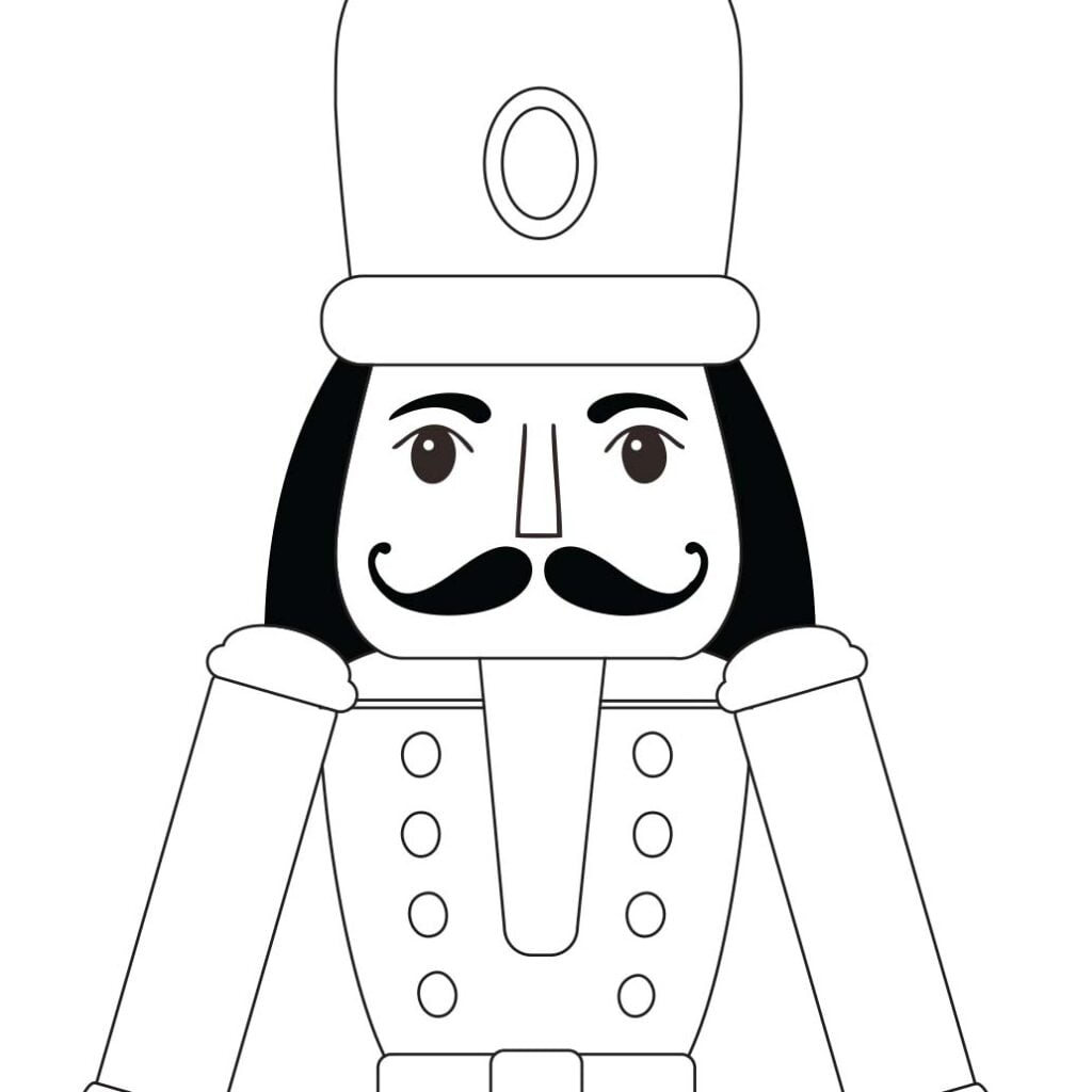 Printable Nutcracker Face Template Free Printable Templates