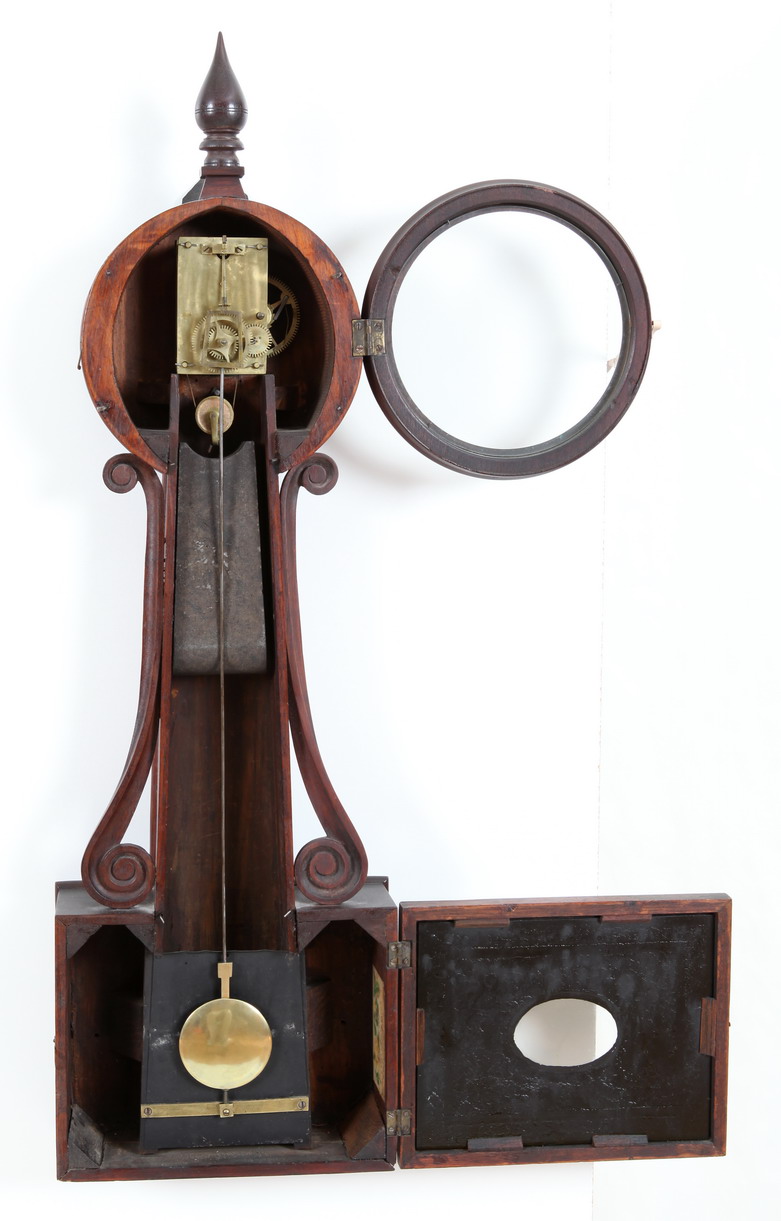 Horace Tifft North Attleboro MA C. 1840 Adams Brown Co., Antique Clocks