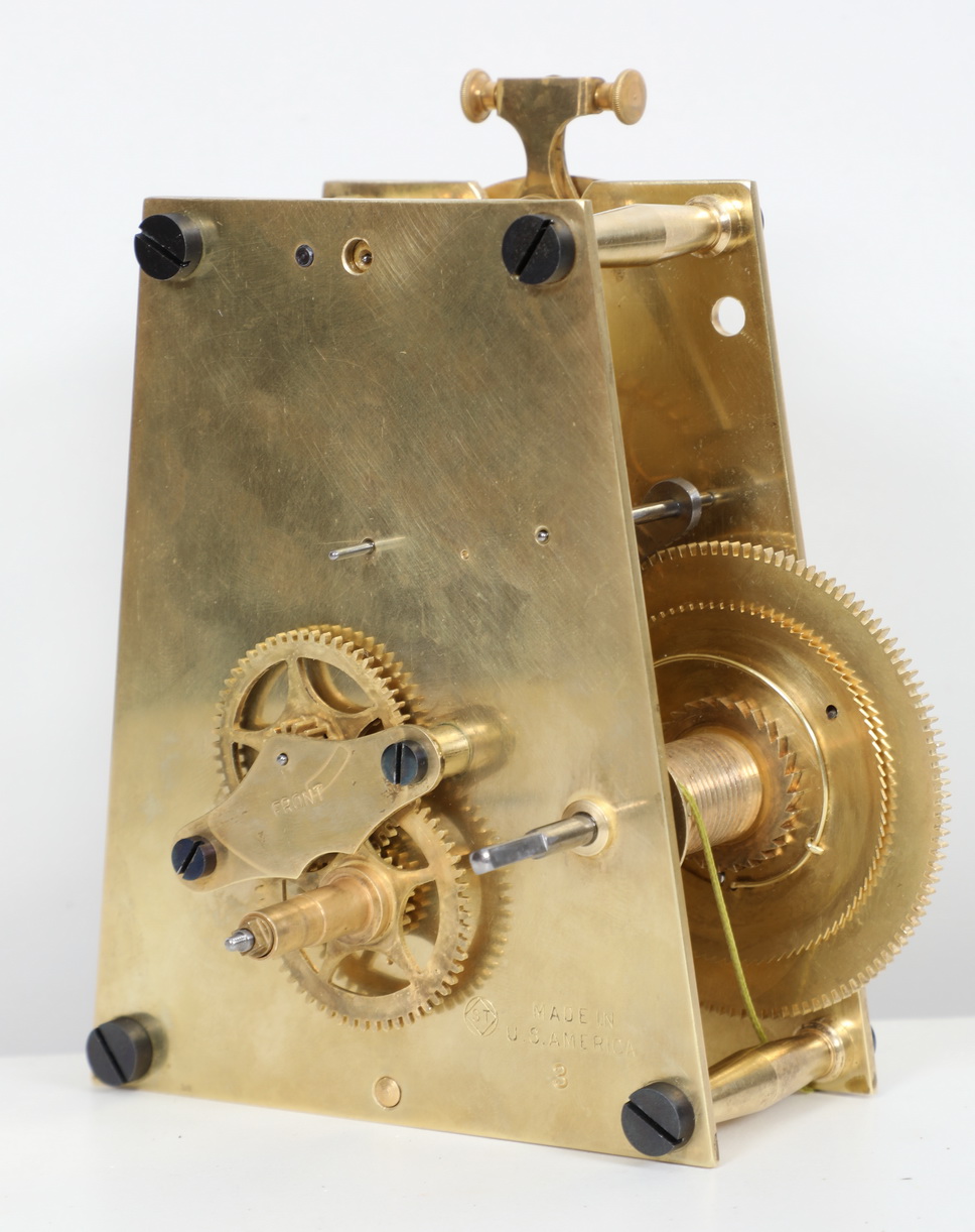 Seth Thomas No. 3 Railroad Regulator Weight Driven Clock for Ball Watch