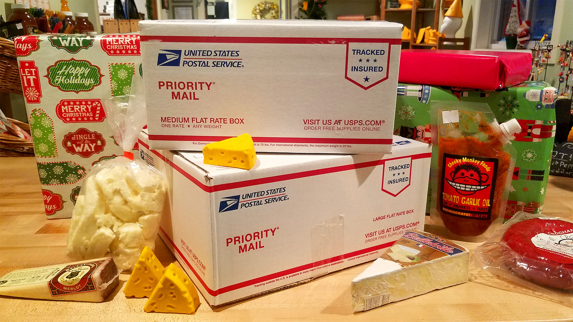 Holiday Shipping Reminder Adams Cheese Shop
