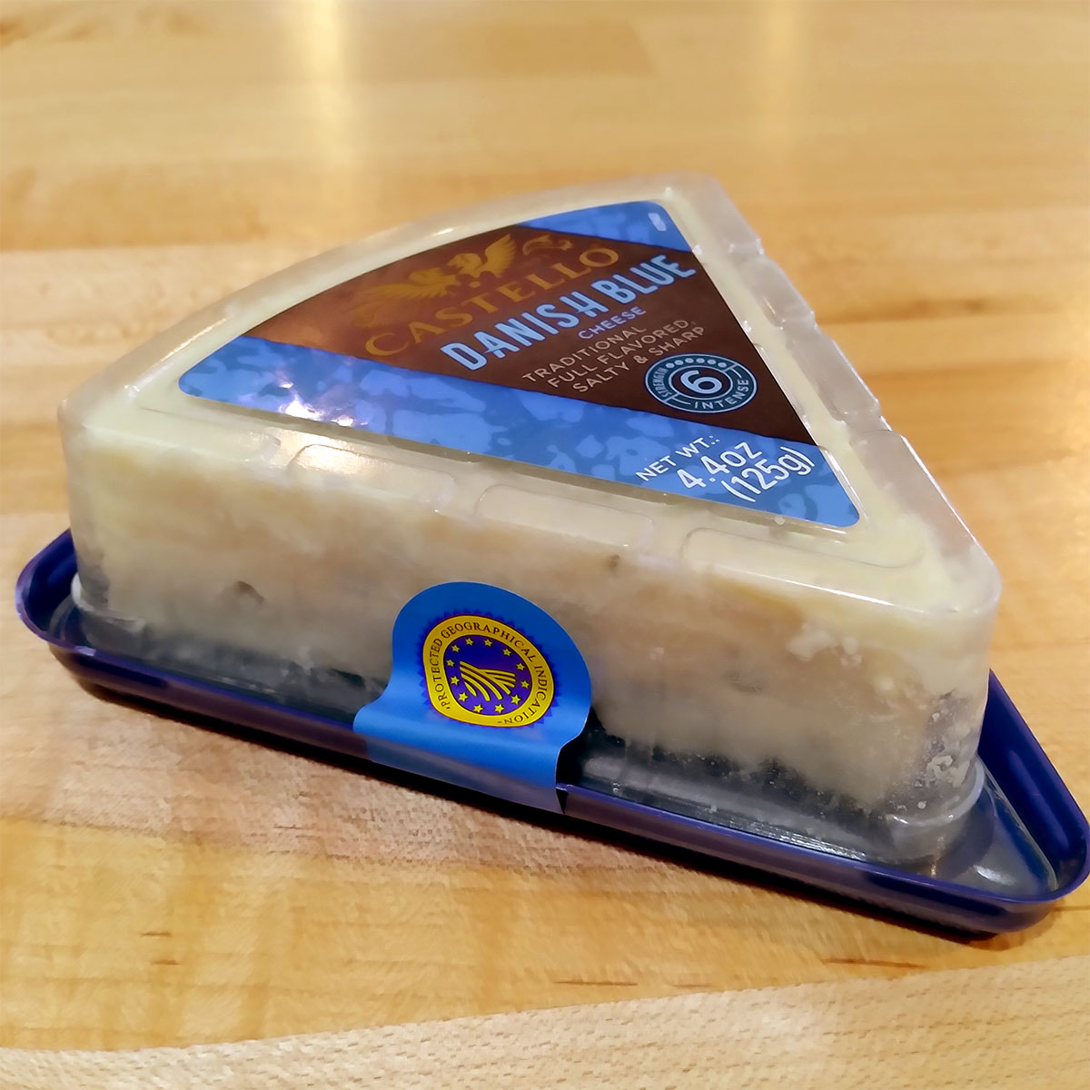 Danablu PGI Danish Blue Cheese (4.4 oz.) Castello Adams Cheese Shop