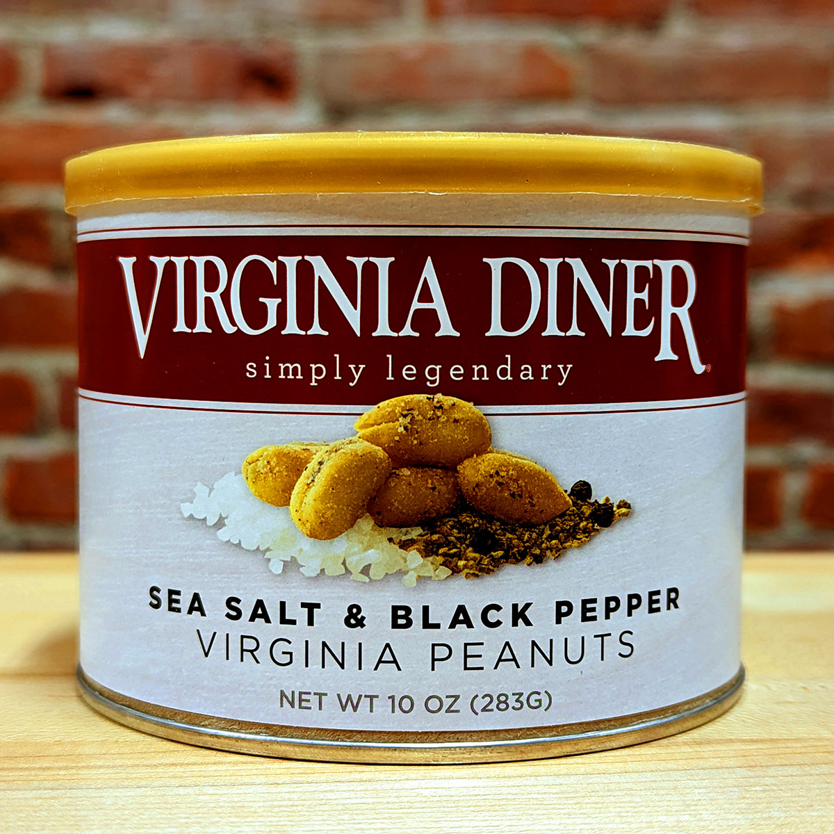 Sea Salt & Black Pepper Virginia Peanuts (10 oz.) Virginia Diner