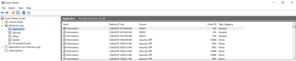 GetEventLog Querying Windows Event Logs with PowerShell