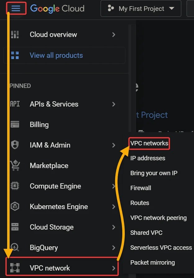 How to Create a Google VPC (Virtual Private Cloud) Network