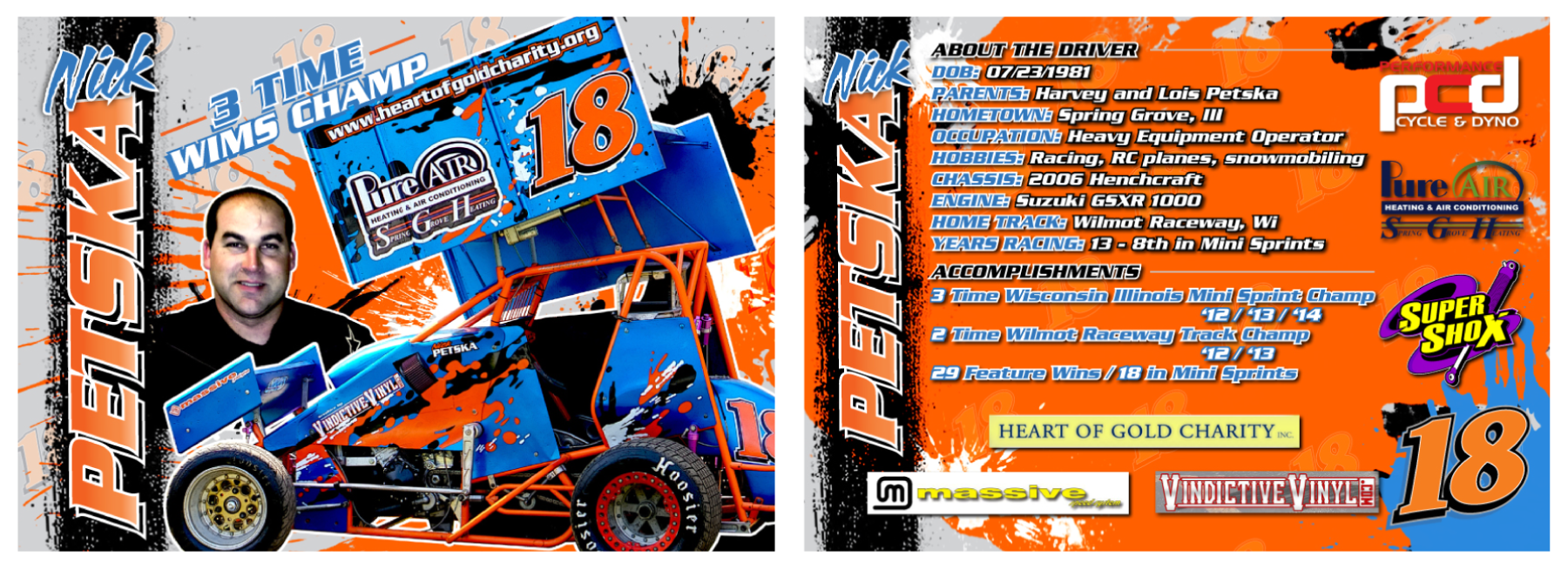 Hero Card Template Free