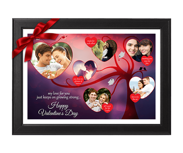 Valentine Photo Frame Love Frames Valentine's Day Gift Love Tree