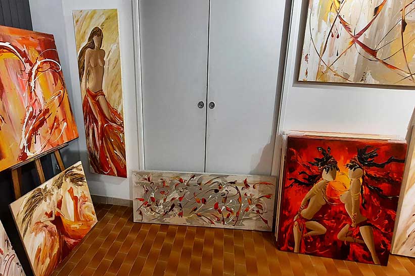 Le blog de l'artiste peintre Sylvie Adaoust Blog d