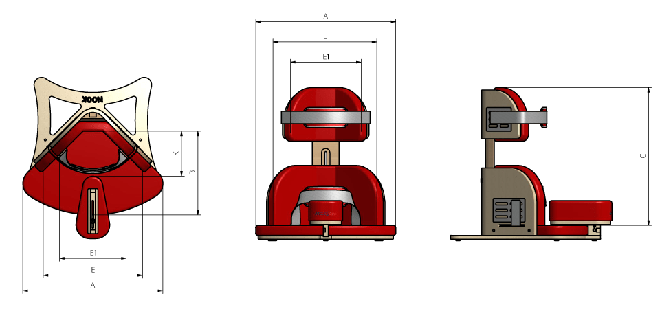 Positioning and Therapy chair NOOK