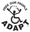 ADAPT - Free Our People! Logo