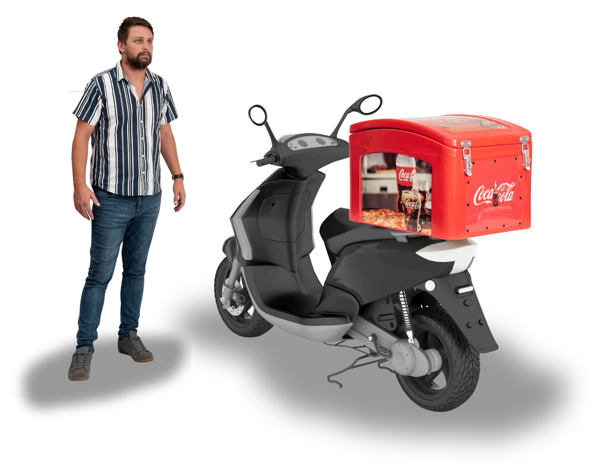 MultiTemp Delivery Bike Box Home Delivery Solution Adapt Group