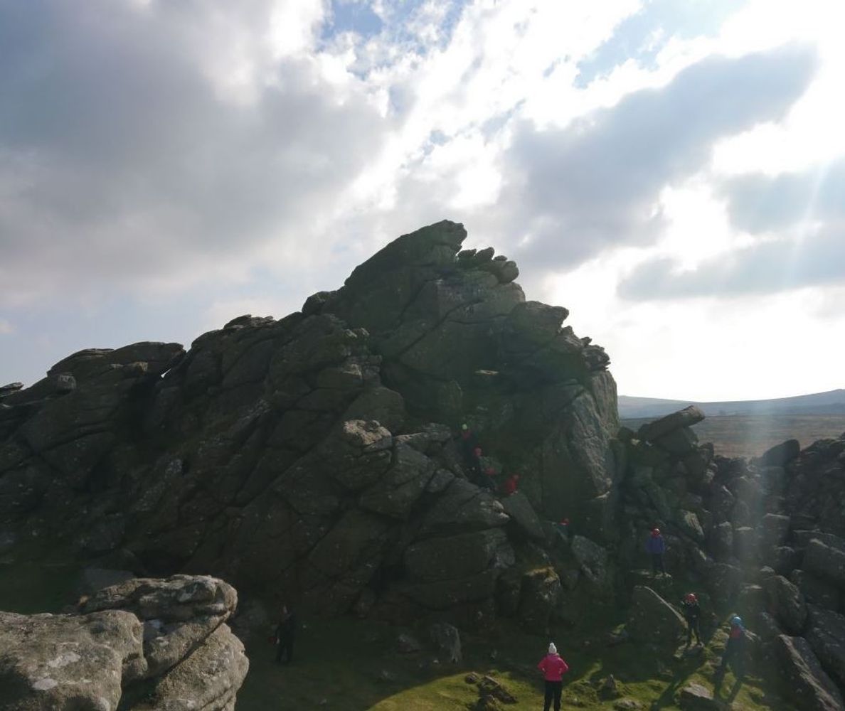 Beyonk Rock Climbing on Dartmoor, 1 Day Adventure