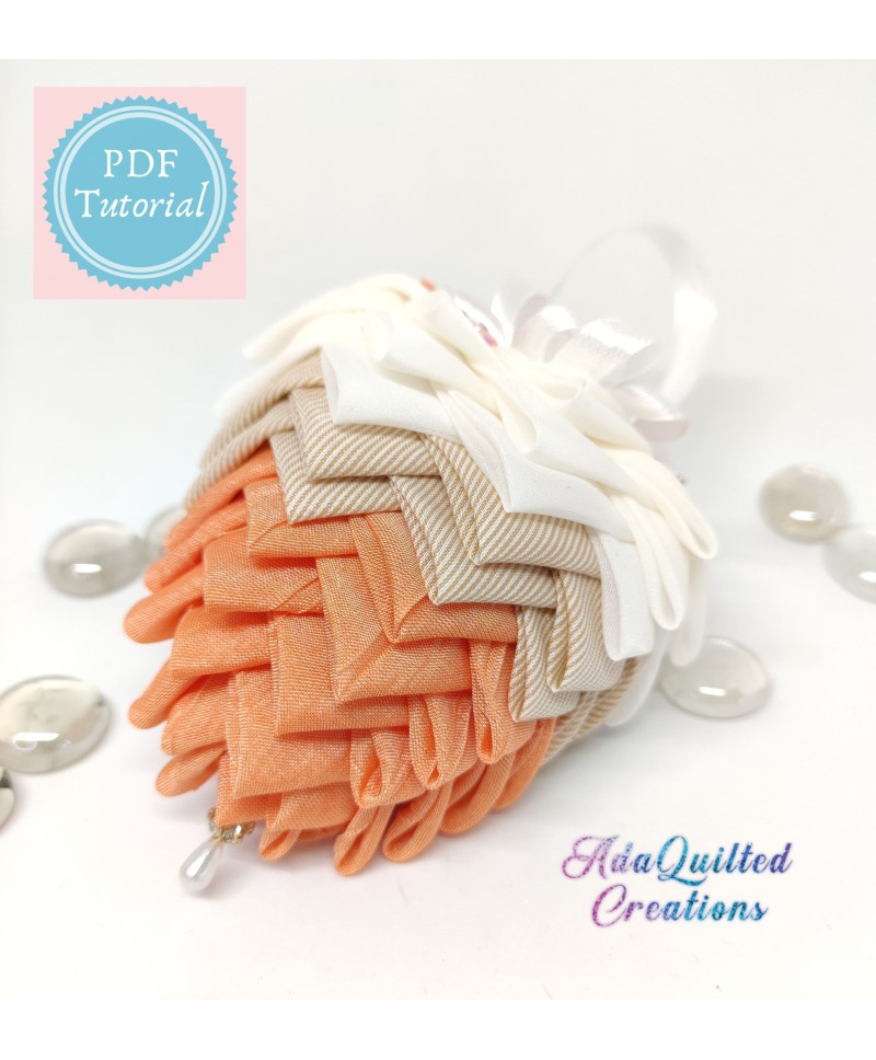 Artichoke Heart pattern PDF tutorial Ada Quilted Creations