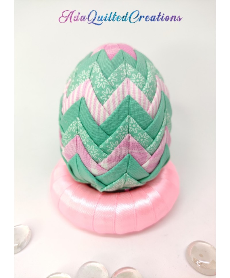 Mint Green Easter egg décor Ada Quilted Creations